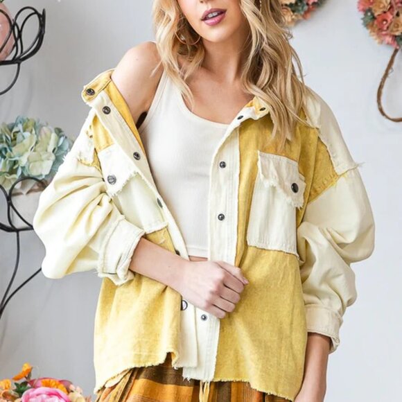 Oli & Hali Desert Halo Patchwork Jacket Size XL - Picture 3 of 4